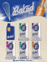 Baked Bar 2g Live Resin + Rosin Blend Disposable 5/box - Image 2